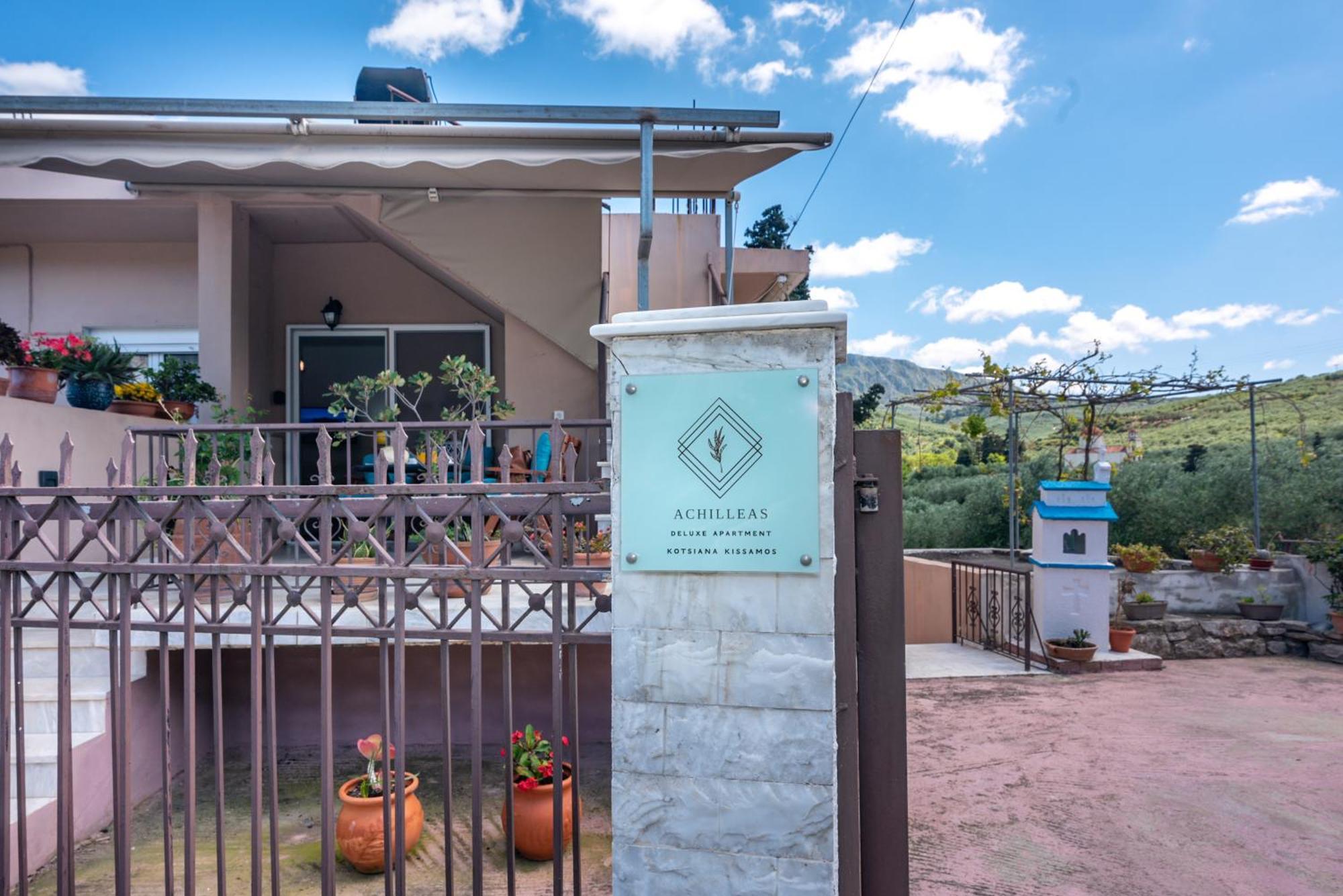 Achilleas Deluxe Αpartment -Pet Friendly-Parking-Mountain View Villa Kotsianá Exterior foto